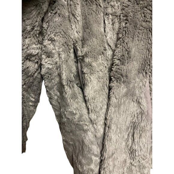 ASTR the Label Women's Skylar Faux Fur Open Front Jacket  Medium Brown Revolve - Picture 6 of 9